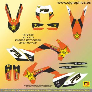 PEGATINAS PARA KTM