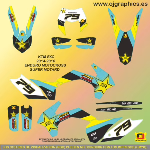 PEGATINAS PARA KTM