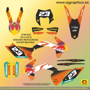 pegatinas para ktm