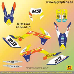 PEGATINAS PARA KTM