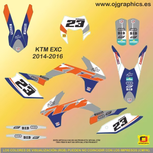 pegatinas para ktm