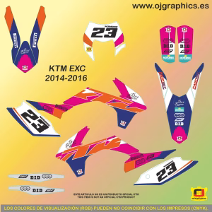 pegatinas para ktm