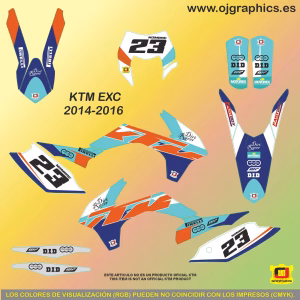 pegatinas para ktm