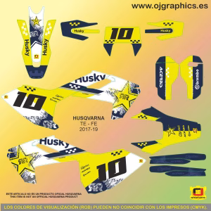 pegatinas para husqvarna