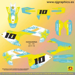 pegatinas para husqvarna