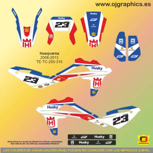 pegatinas para husqvarna