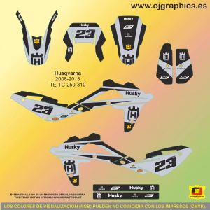 pegatinas para husqvarna