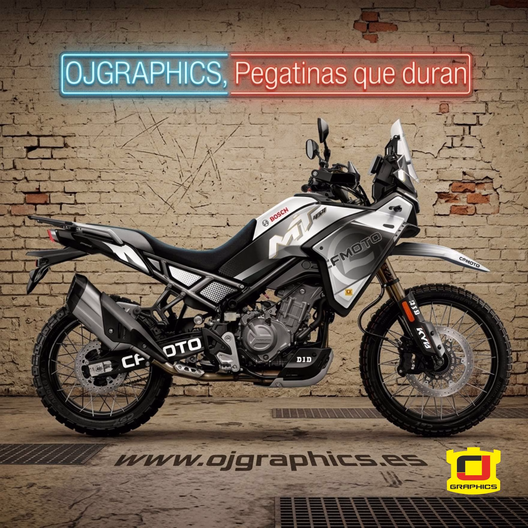 pegatinas para CFMoto mt450