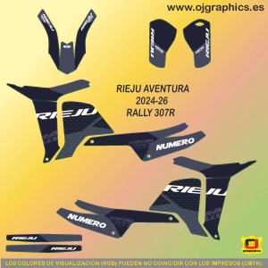 PEGATINAS PARA RIEJU RALLY 307