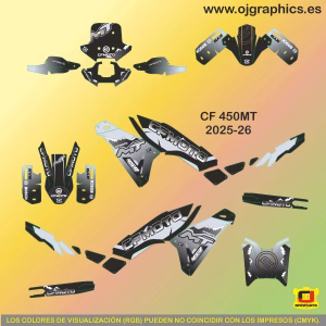 pegatinas para cf moto mt450