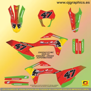 pegatinas para gasgas