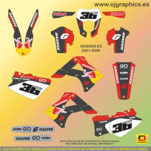 pegatinas para gasgas