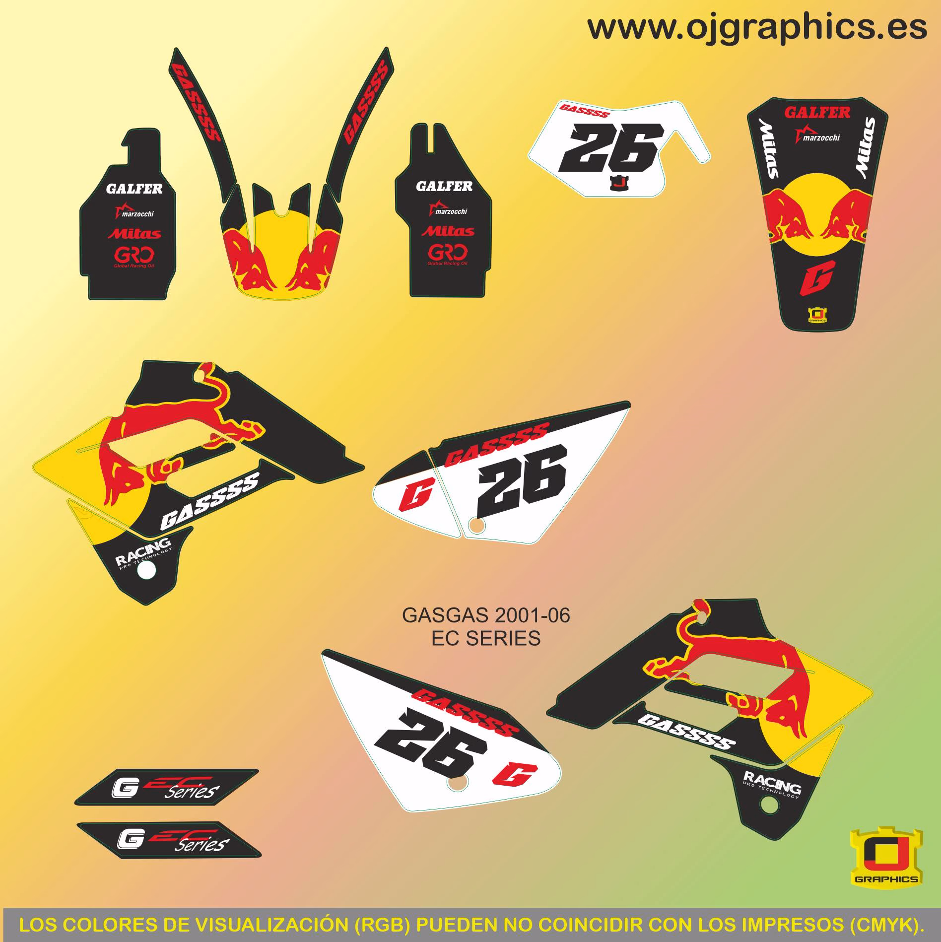 pegatinas para gasgas