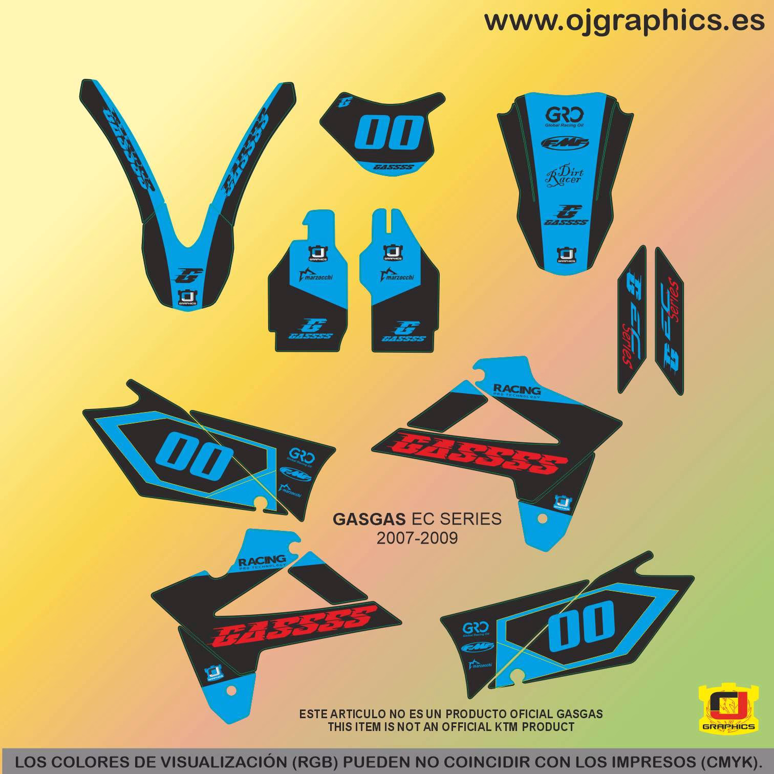 pegatinas para gasgas