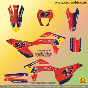 pegatinas para gasgas