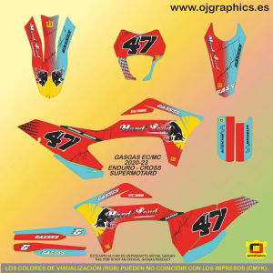 pegatinas para gasgas