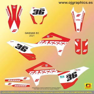pegatinas para gasgas